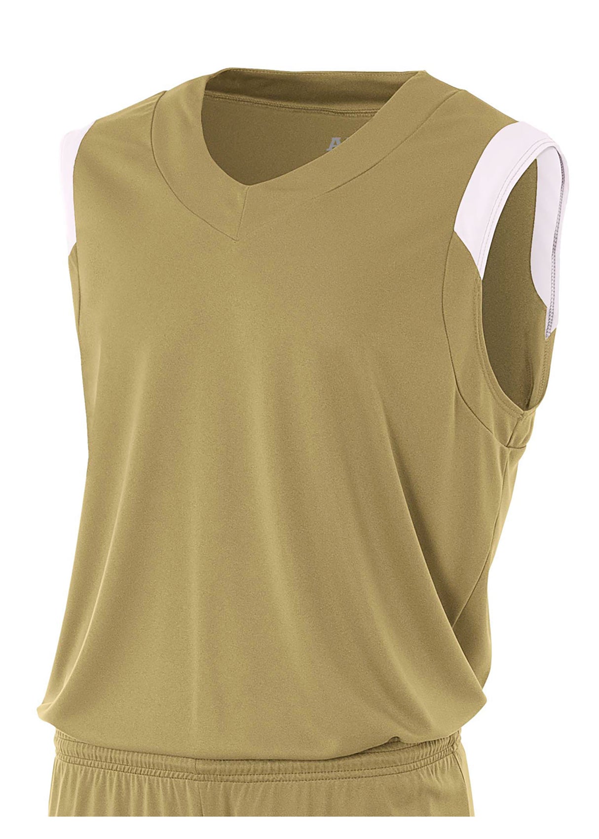 A4 Mens Moisture Management V-Neck Muscle A4