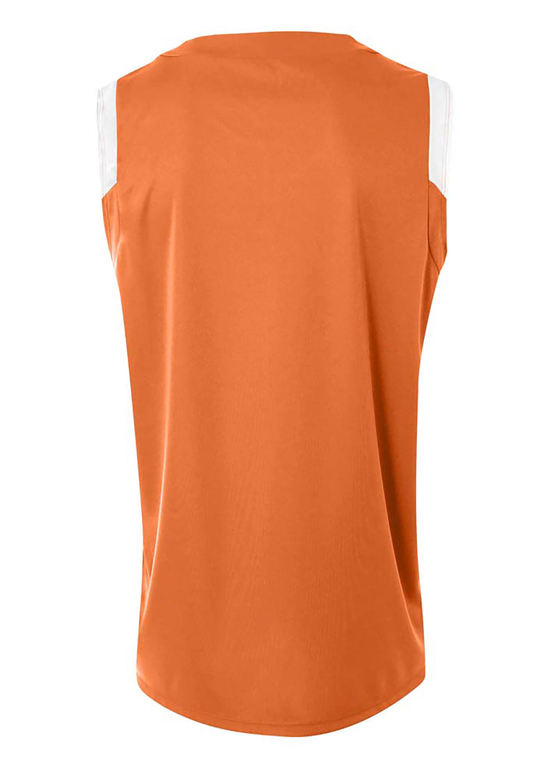 A4 Mens Moisture Management V-Neck Muscle