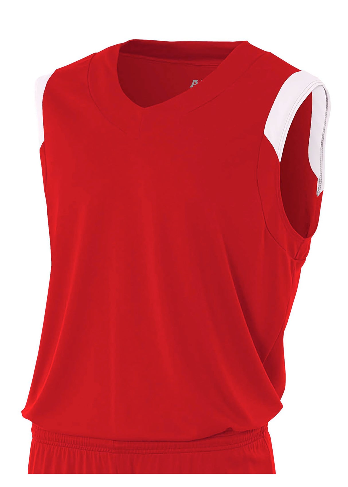 A4 Mens Moisture Management V-Neck Muscle A4