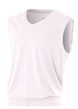 A4 Mens Moisture Management V-Neck Muscle A4