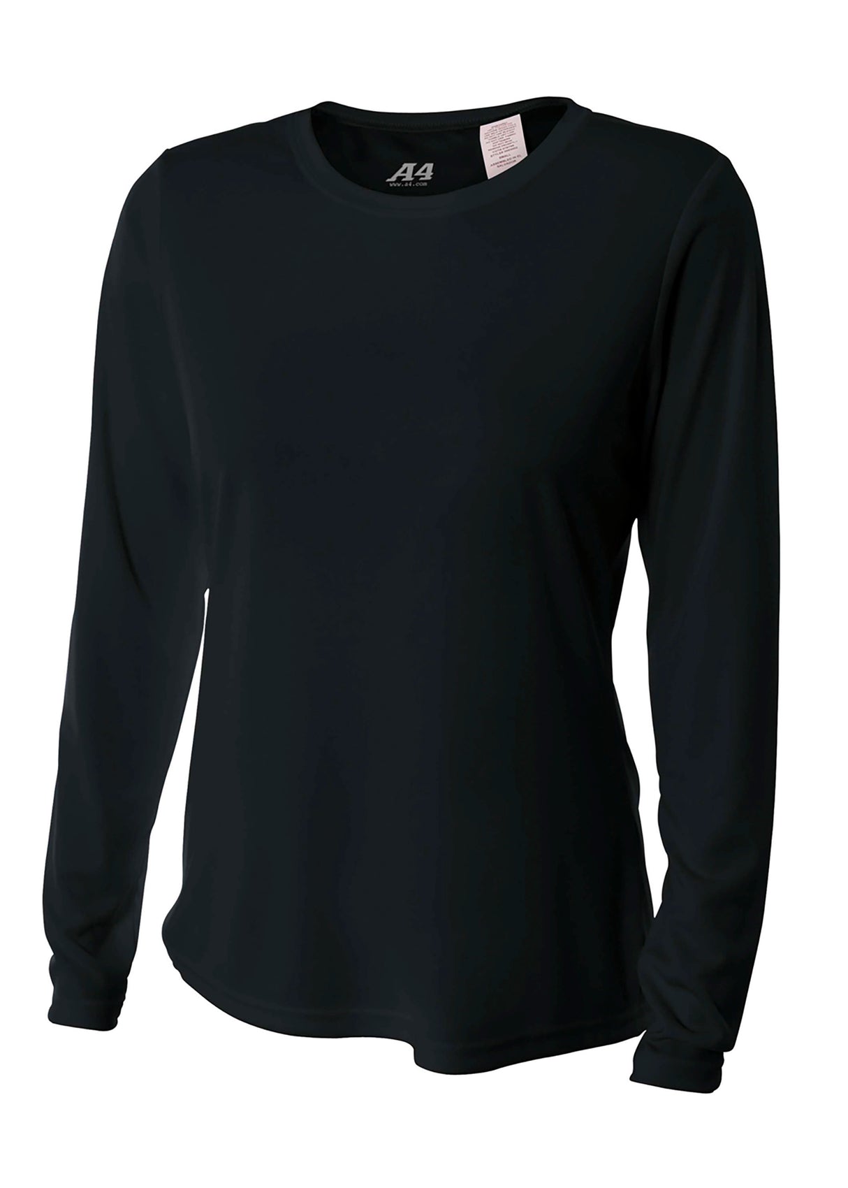 A4 Women's Long Sleeve Cooling Performance Crew