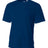 A4 Mens Short Sleeve Birds-Eye Mesh Crew A4