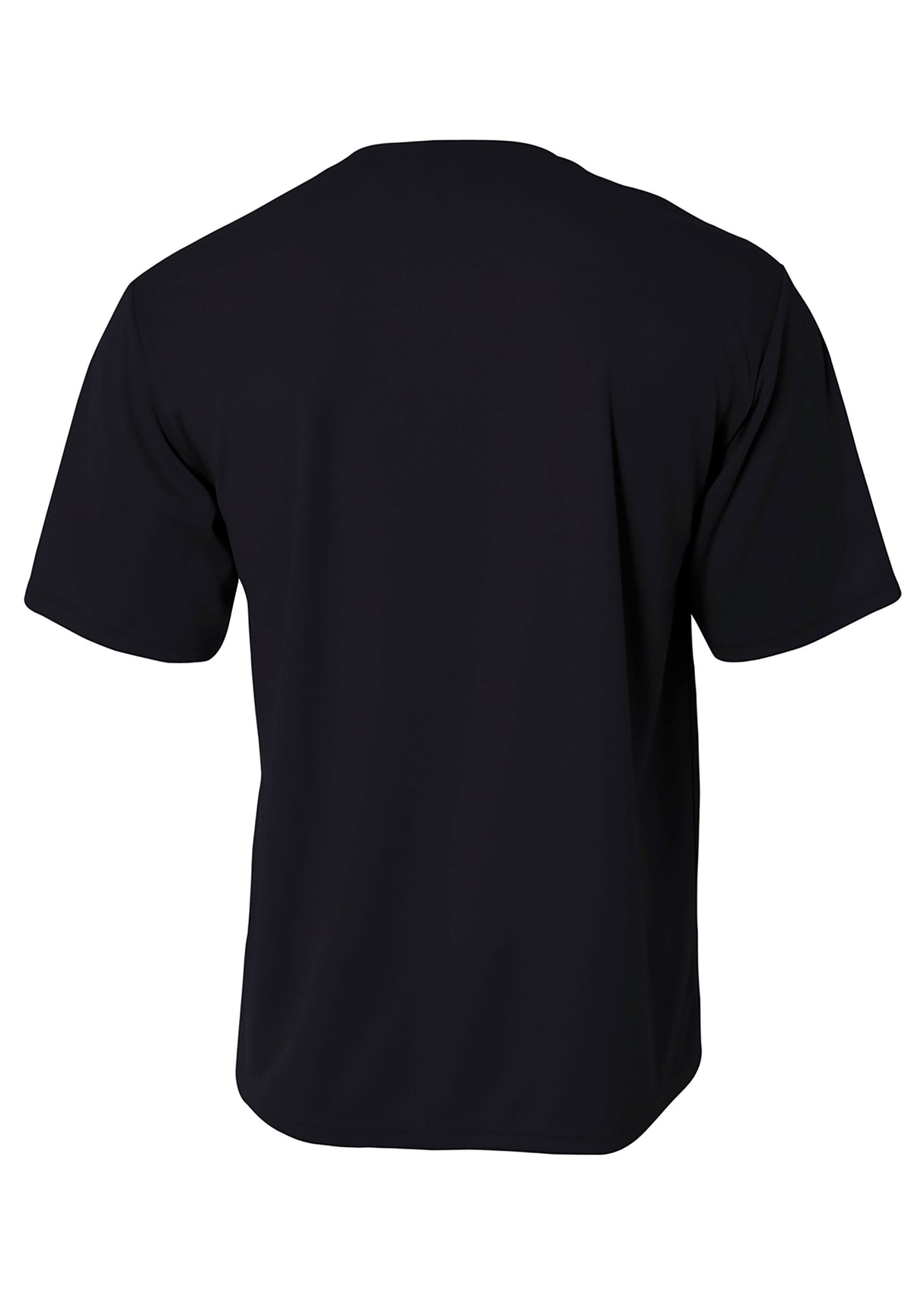 A4 Mens Short Sleeve Birds-Eye Mesh Crew A4
