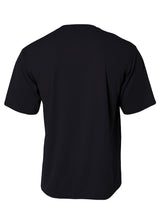 A4 Mens Short Sleeve Birds-Eye Mesh Crew A4
