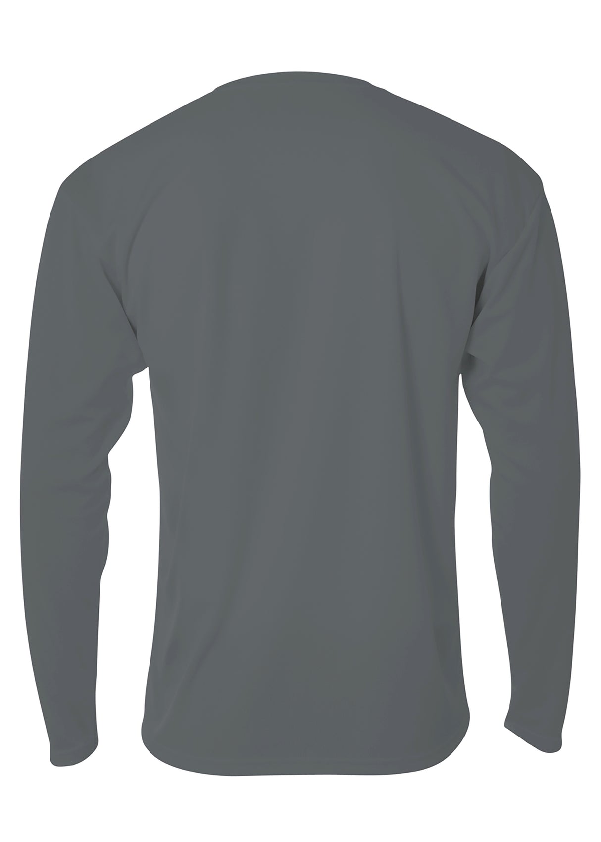 A4 Mens Long Sleeve Birds-Eye Mesh Crew A4
