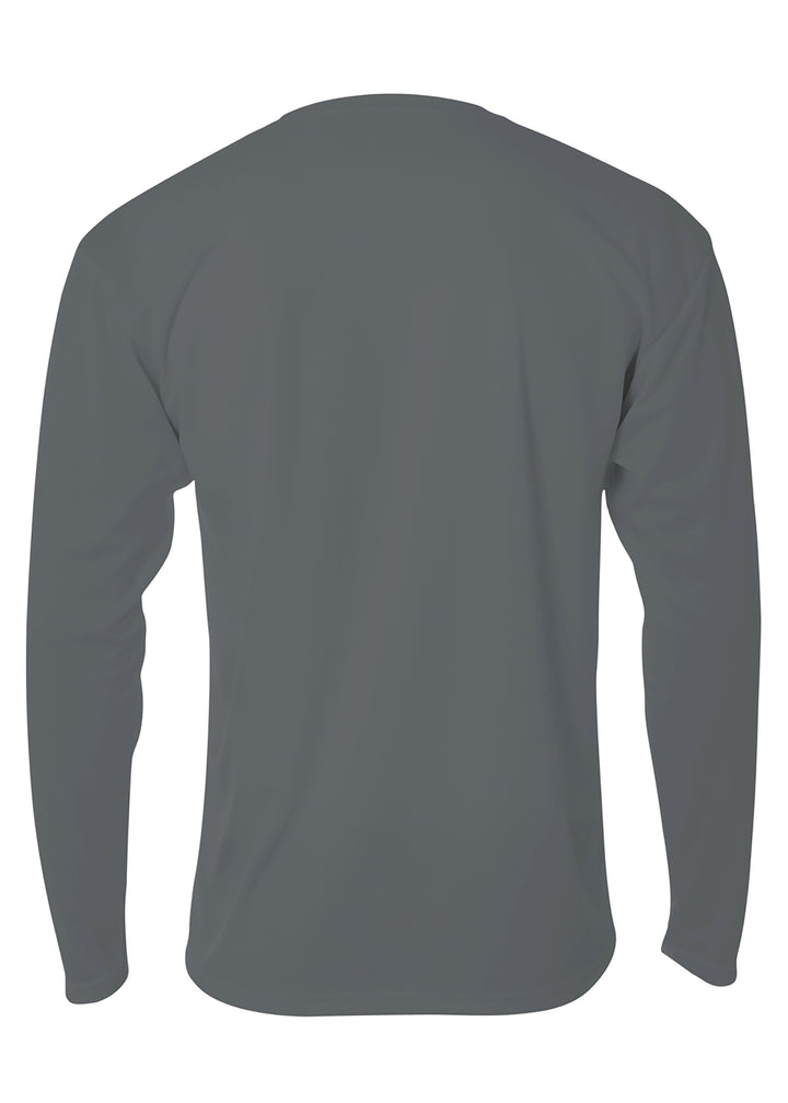 A4 Mens Long Sleeve Birds-Eye Mesh Crew A4