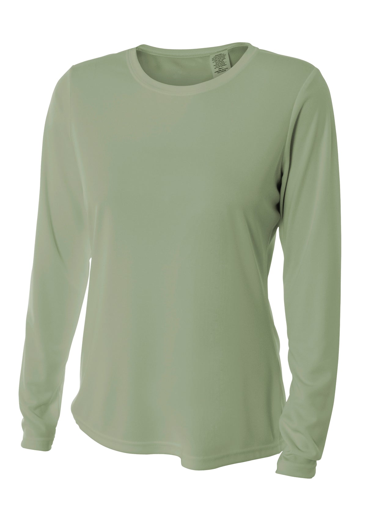 A4 Women's Long Sleeve Cooling Performance Crew