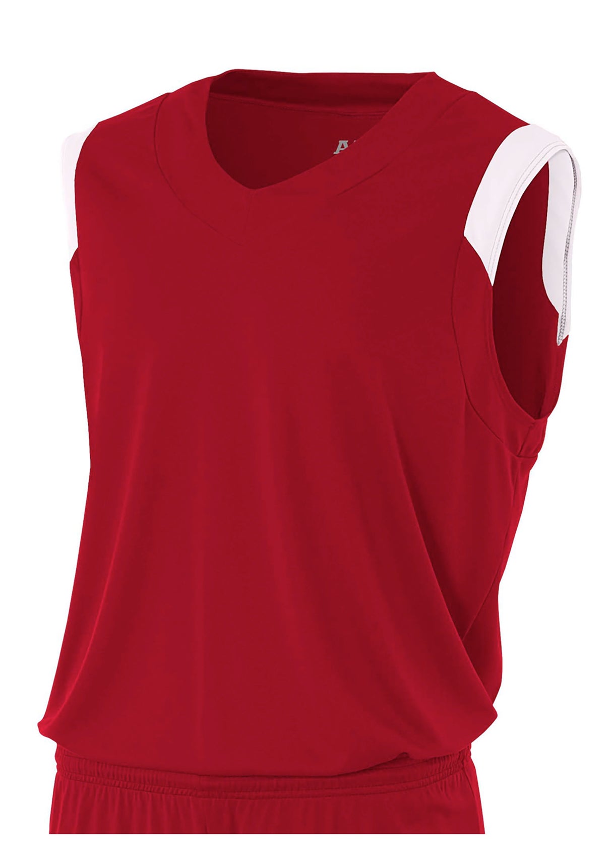 A4 Mens Moisture Management V-Neck Muscle A4