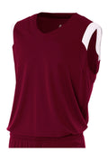 A4 Mens Moisture Management V-Neck Muscle A4