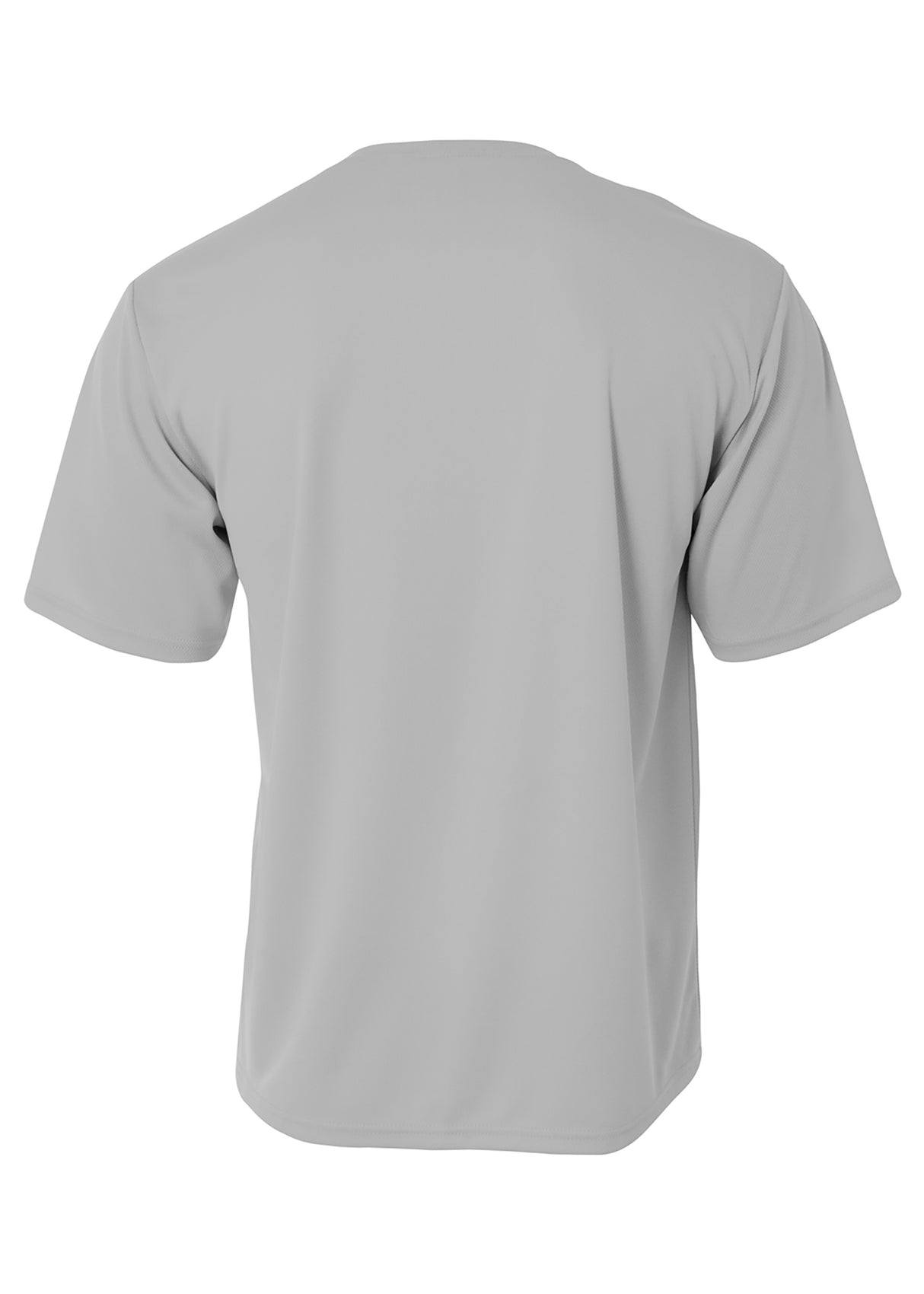 A4 Mens Short Sleeve Birds-Eye Mesh Crew A4
