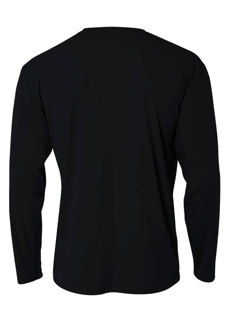 A4 Men's Cooling Performance Long Sleeve Crew 1 of 2 A4
