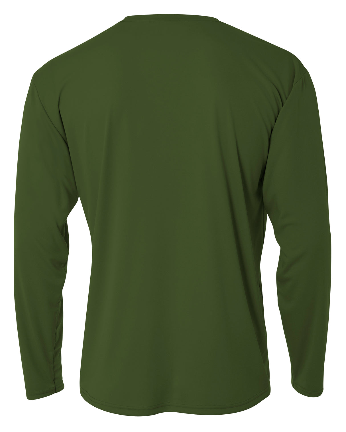 A4 Men's Cooling Performance Long Sleeve Crew 1 of 2 A4
