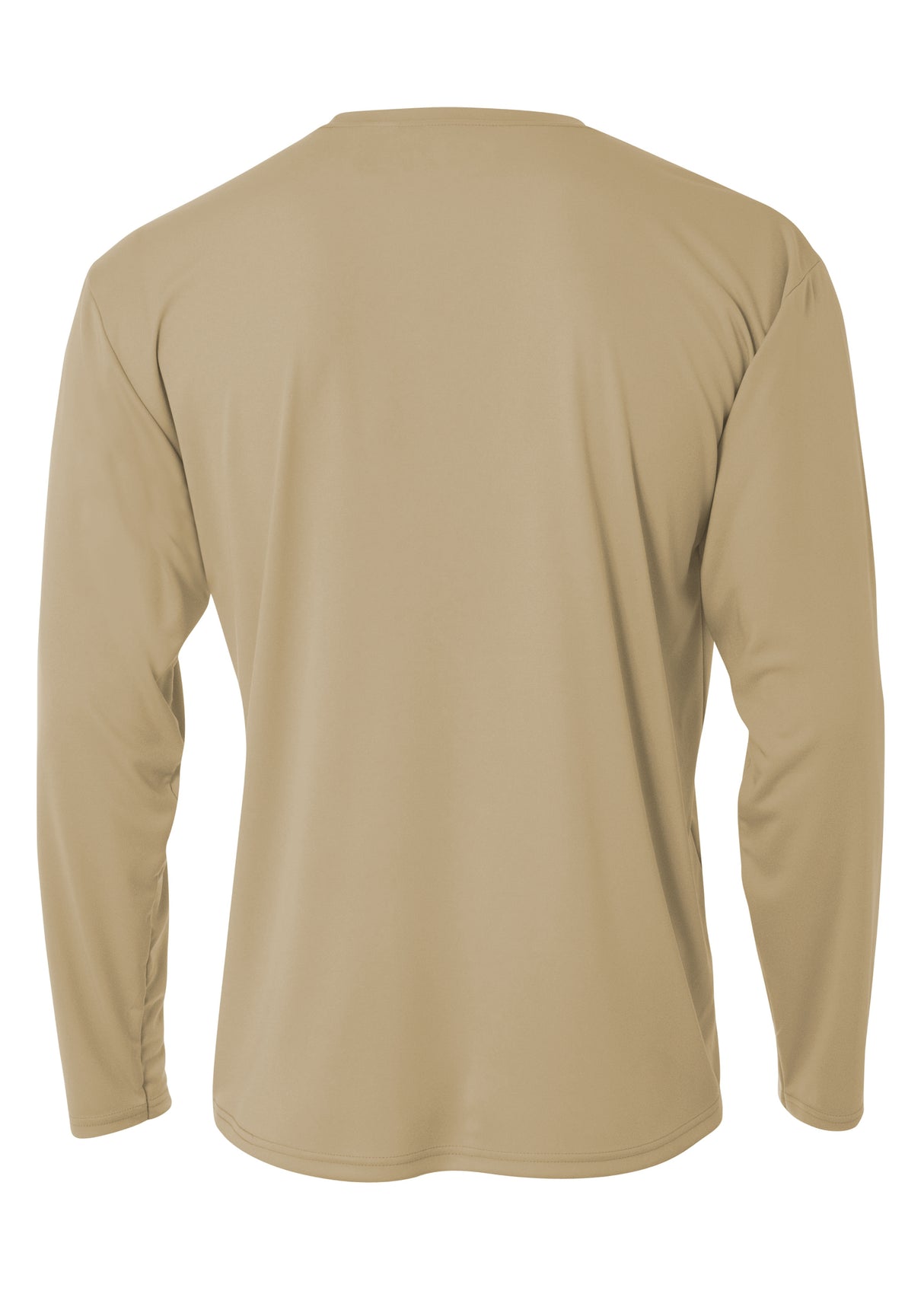 A4 Mens Cooling Performance Long Sleeve Crew