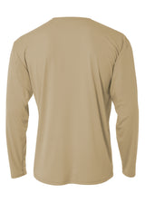 A4 Mens Cooling Performance Long Sleeve Crew