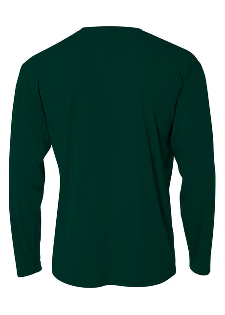 A4 Men's Cooling Performance Long Sleeve Crew 1 of 2 A4