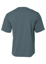 A4 Mens Short Sleeve Birds-Eye Mesh Crew A4