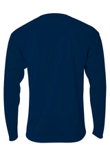 A4 Mens Long Sleeve Birds-Eye Mesh Crew A4