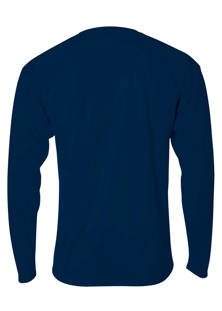 A4 Mens Long Sleeve Birds-Eye Mesh Crew A4