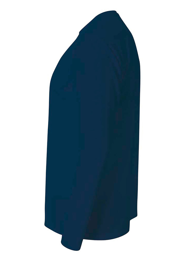 A4 Mens Long Sleeve Birds-Eye Mesh Crew A4