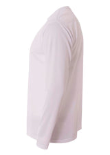 A4 Mens Long Sleeve Birds-Eye Mesh Crew A4