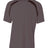 A4 Mens Spartan Short Sleeve Color Block Crew A4