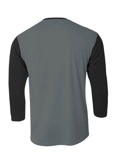 A4 Mens 3/4 Sleeve Utility Shirt