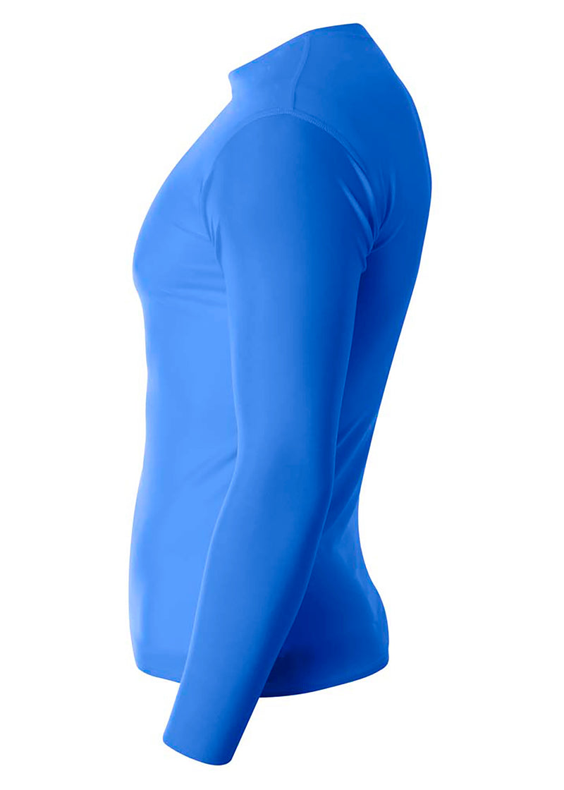 A4 Mens Long Sleeve Compression Crew