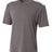 A4 Mens Tourney Heather Short Sleeve Color Block A4