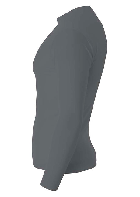 A4 Mens Long Sleeve Compression Crew A4