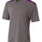 A4 Mens Tourney Heather Short Sleeve Color Block A4