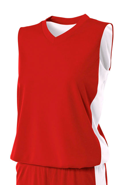 A4 Women's Reversible Moisture Management Muscle Jersey A4