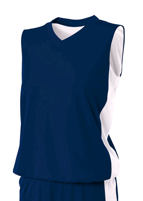A4 Women's Reversible Moisture Management Muscle Jersey A4