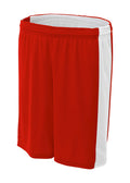 A4 Womens 8" Reversible Moisture Management Short A4