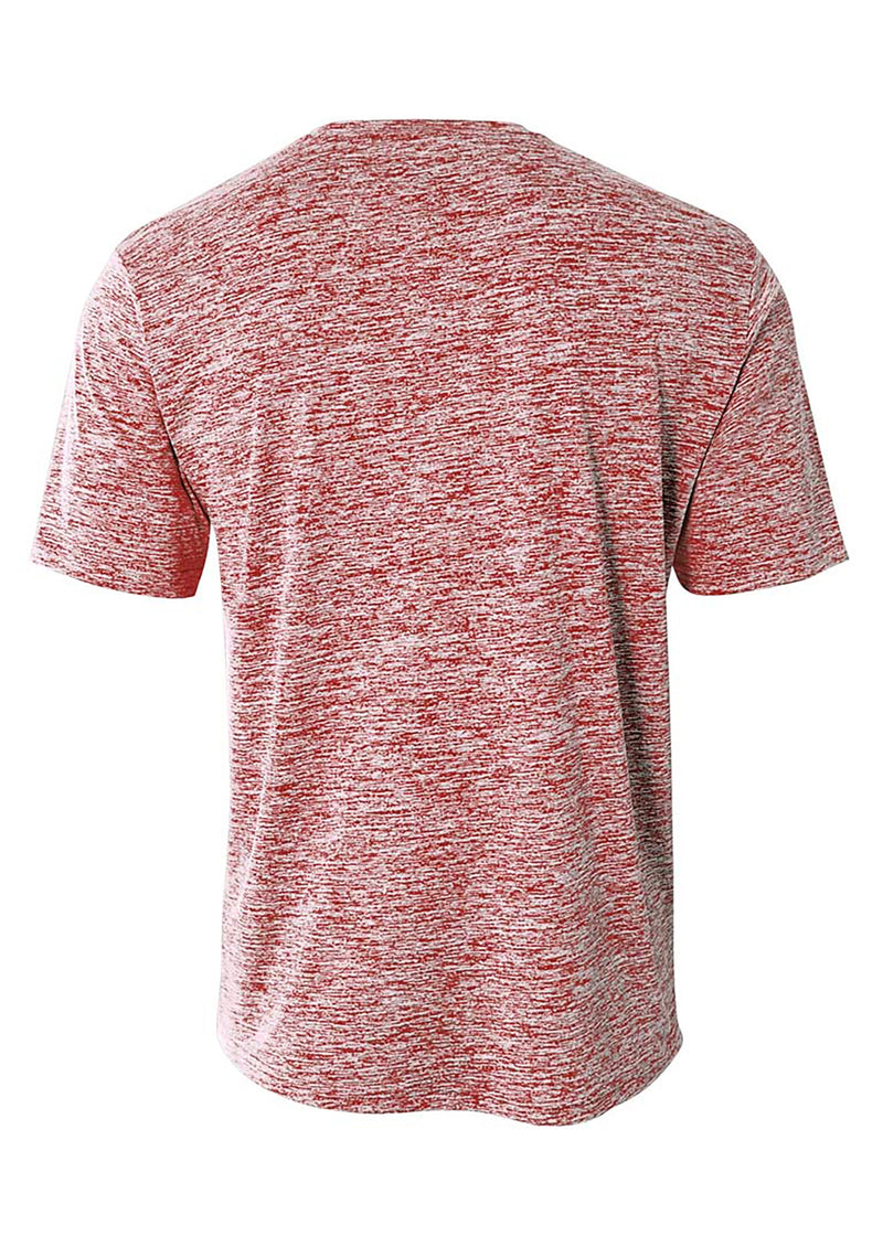 A4 Mens Space Dye Tech Tee