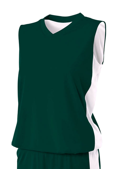 A4 Women's Reversible Moisture Management Muscle Jersey A4