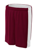 A4 Womens 8" Reversible Moisture Management Short A4