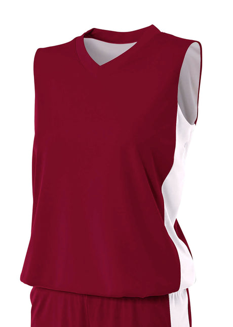 A4 Women's Reversible Moisture Management Muscle Jersey A4