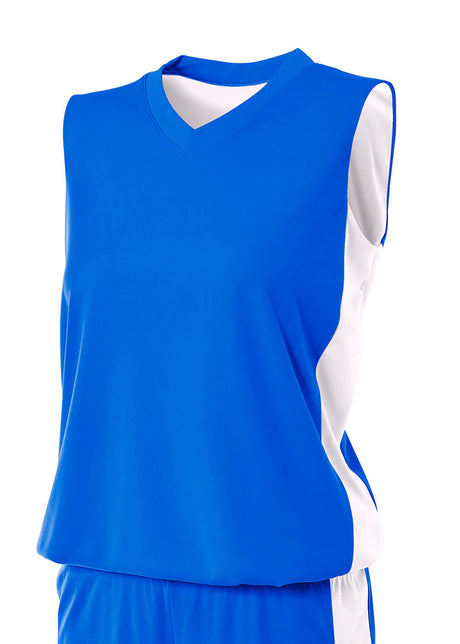 A4 Women's Reversible Moisture Management Muscle Jersey A4