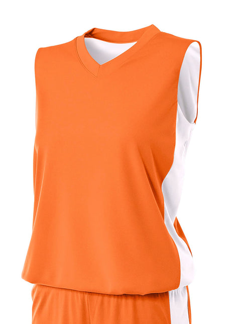 A4 Women's Reversible Moisture Management Muscle Jersey A4