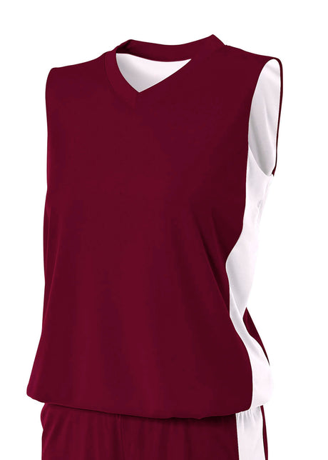 A4 Women's Reversible Moisture Management Muscle Jersey A4