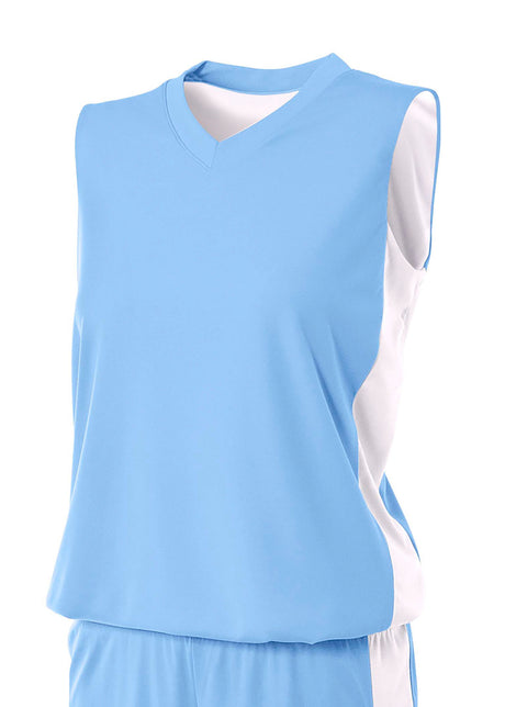 A4 Women's Reversible Moisture Management Muscle Jersey A4