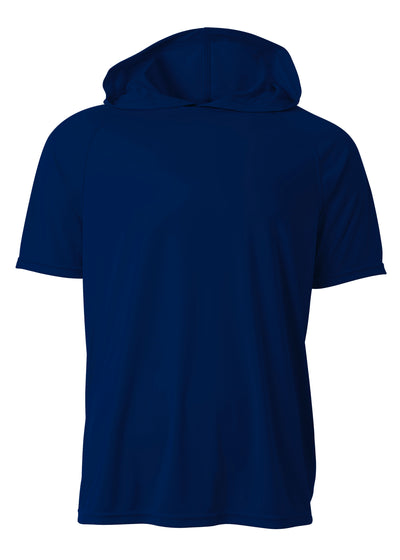 A4 Men's Short Sleeve Hooded Tee