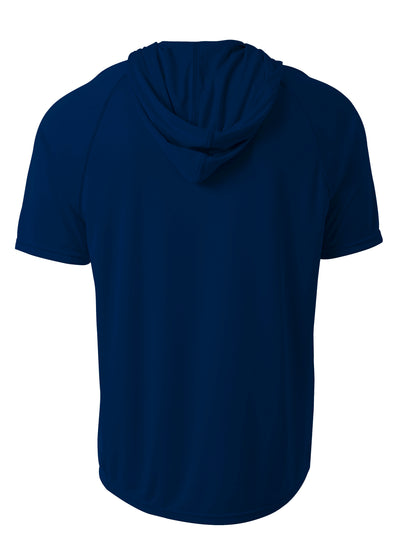A4 Men's Short Sleeve Hooded Tee