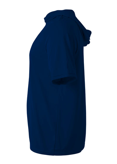 A4 Men's Short Sleeve Hooded Tee
