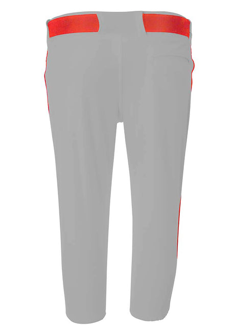 A4 Women's Softball Pants with Piping A4