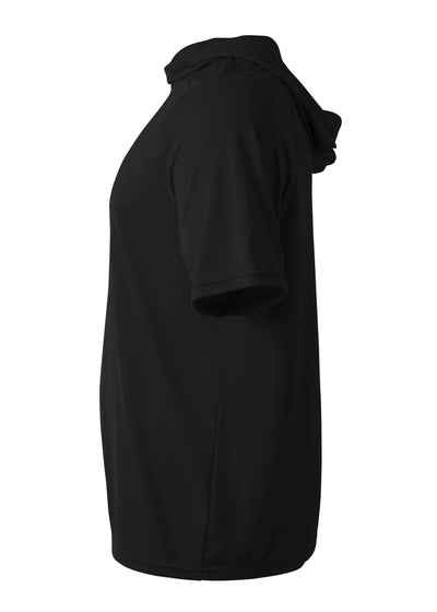 A4 Men's Short Sleeve Hooded Tee