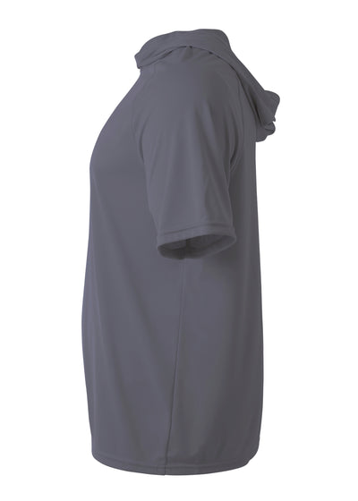 A4 Men's Short Sleeve Hooded Tee
