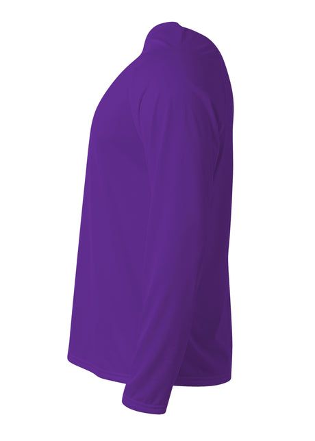 A4 Mens SureColor Long Sleeve Cationic Tee A4