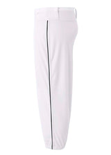 A4 Women's Softball Pants with Piping A4