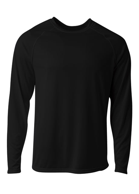 A4 Mens SureColor Long Sleeve Cationic Tee A4